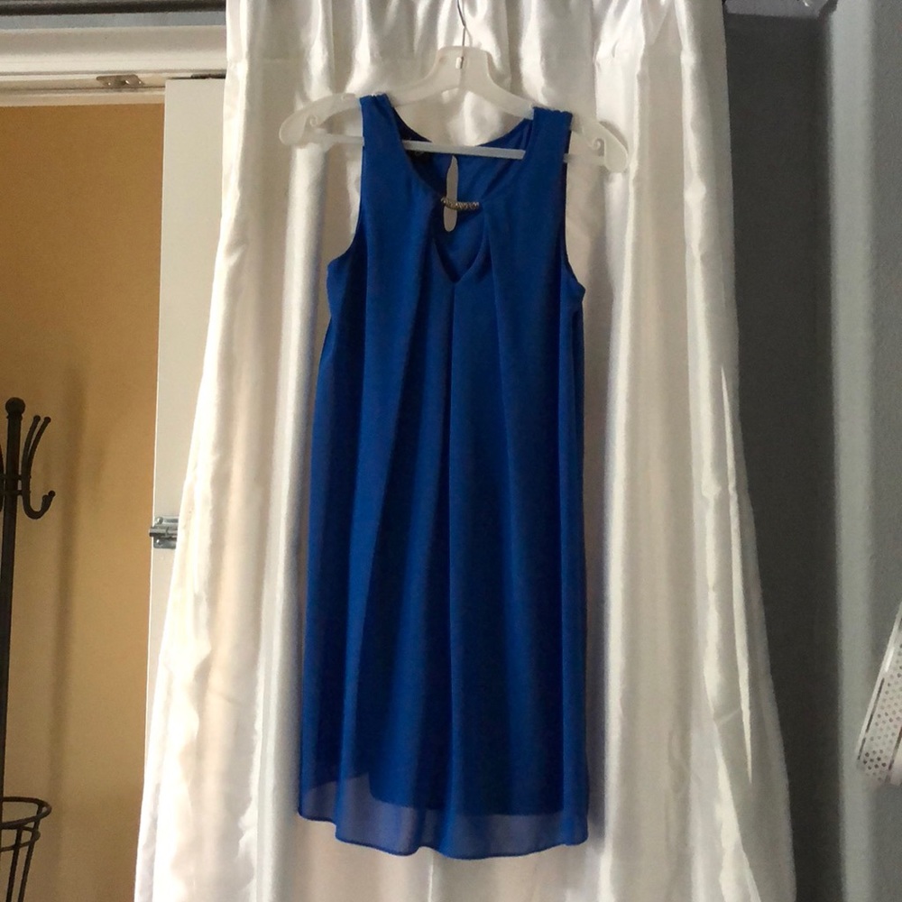 Blue dress